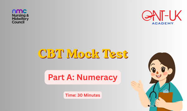 Part A Numeracy: CBT Mock Exam